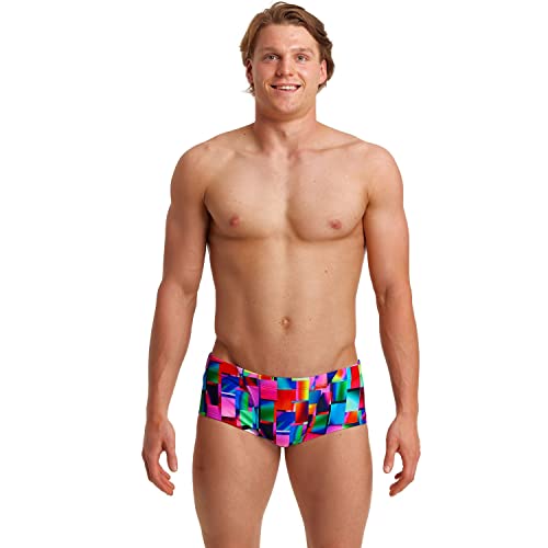 Funky Trunks Badehose Herren Patch Panels, Größe:XL von Funky Trunks