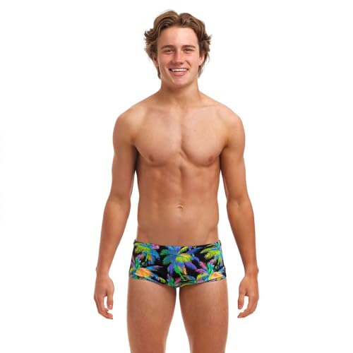 Funky Trunks Badehose Jungen | Kinder Paradise Please schnelltrocknend und chlorresistent, Kinder Größen:152 von Funky Trunks