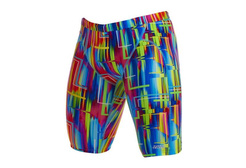 Funky Trunks Badehose The Glitch Jammer Schwimmhose chlorresistent von Funky Trunks