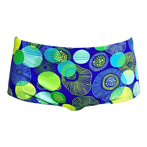 Funky Trunks Boys Badehose Schwimmhose Swimwear Sidewinder Trunks Blue Bottle, Größe:152 von Funky Trunks