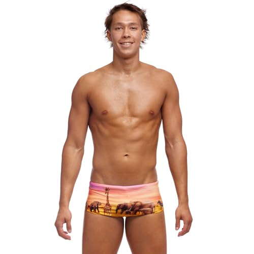Funky Trunks Circle of Life Badehose Herren Sidewinder Trunk chlorbeständig, Größe:7 Funky Trunks Circle of Life Badehose Herren Sidewinder Trunk chlorbeständig, Größe:7 von Funky Trunks