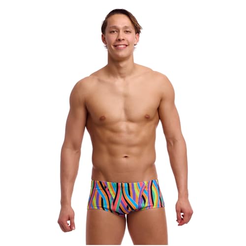 Funky Trunks Curl Curl Badehose Herren chlorresistent und schnelltrocknend, Größe:L Funky Trunks Curl Curl Badehose Herren chlorresistent und schnelltrocknend, Größe:L von Funky Trunks