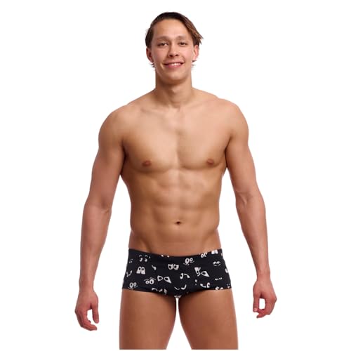 Funky Trunks Eye Spy Badehose Herren chlorresistent und schnelltrocknend, Größe:S von Funky Trunks