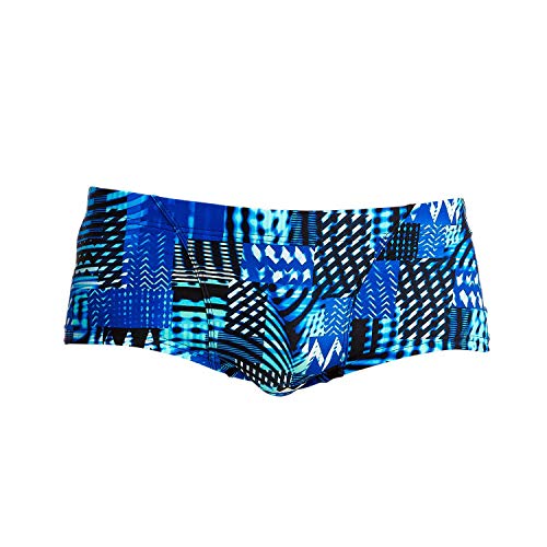 Funky Trunks Herren Classic Trunks Electric Nights Badehose (XL) von Funky Trunks