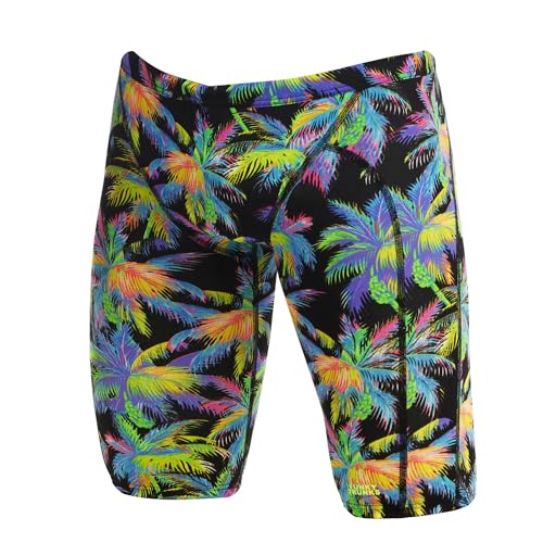 Funky Trunks Paradise Please Jammer Badehose Herren chlorresistent UV Schutz 50+, Größe:4 von Funky Trunks