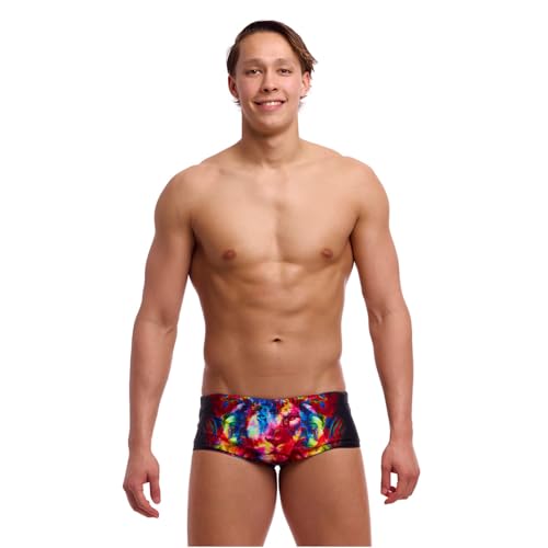 Funky Trunks Pride Alive Badehose Herren Sidewinder Trunk chlorbeständig und schnelltrocknend, Größe:7 Funky Trunks Pride Alive Badehose Herren Sidewinder Trunk chlorbeständig und schnelltrocknend, Größe:7 von Funky Trunks
