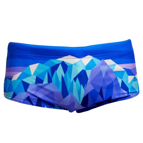 Funky Trunks Remarkables Badehose Herren Sidewinder Trunk, Größe:7 von Funky Trunks