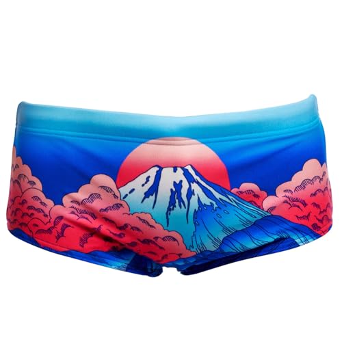 Funky Trunks Smokin Hot Badehose Herren Sidewinder Trunk, Größe:6 von Funky Trunks