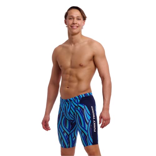 Funky Trunks Snork City Jammer Badehose Herren chlorresistent und schnelltrocknend, Größe:5 von Funky Trunks