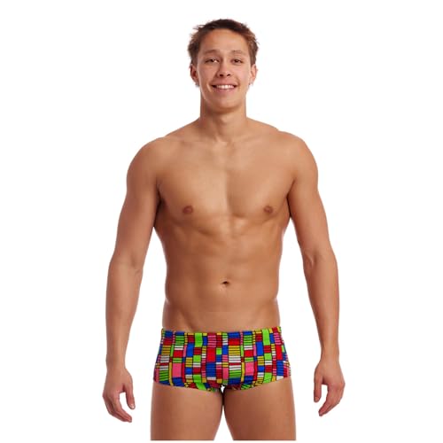 Funky Trunks The Climb Badehose Herren Sidewinder Trunk, Größe:5 von Funky Trunks