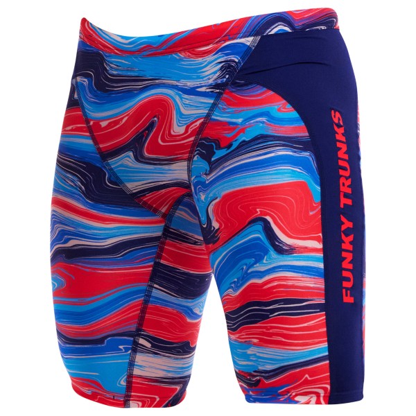 Funky Trunks - Training Jammers - Badehose Gr 7 blau von Funky Trunks