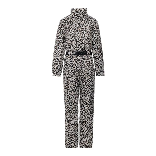 Funky Alps - Skianzug Panther Print - Panter Leopard Einteiler - Skioverall - Onesie - Wasser- und Winddicht - Unisex - Print - Größe S-XXL (L) von Funky Alps