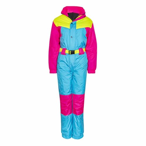 Funky Alps - 80's Skianzug - Unisex Retro-Ski-Outfit - Wind- und wasserdicht - Perfekt für Après-Ski - Erhältlich in den Größen S bis XXL Funky Alps - 80's Skianzug - Unisex Retro-Ski-Outfit - Wind- und wasserdicht - Perfekt für Après-Ski - Erhältlich in den Größen S bis XXL von Funky Alps