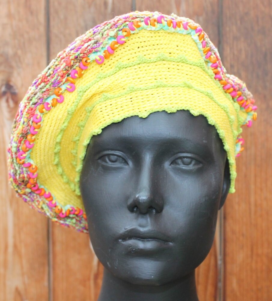 Lemony Springtime Häkelmütze Lemony Springtime Häkelmütze von FunkyMagicalHats