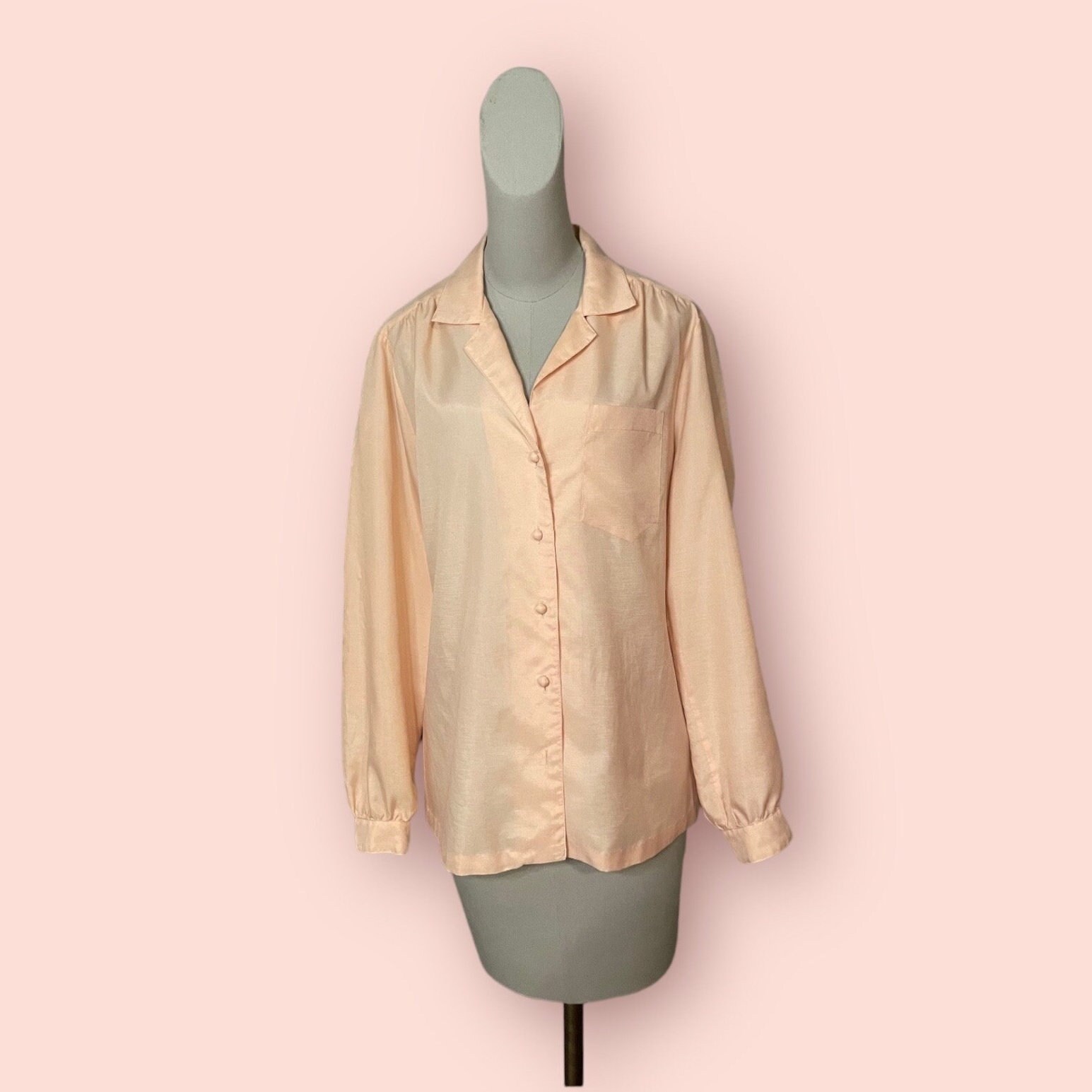Vintage 60Er Jahre Bluse Vintage 60Er Jahre Bluse von FunkyTownFindsCo