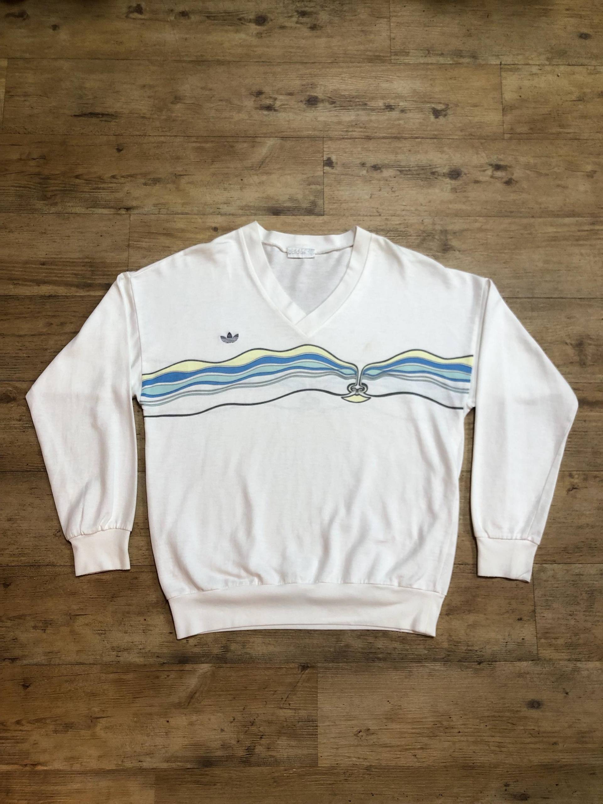 Adidas Tennis Becker Edberg Lendl Vintage Retro Gr.d50/M-L 90S 80S Sweater Sweatshirt Pullover Zx Torsion Olympia Court Sport Adidas Tennis Becker Edberg Lendl Vintage Retro Gr.d50/M-L 90S 80S Sweater Sweatshirt Pullover Zx Torsion Olympia Court Sport von FunkyVintageDortmund