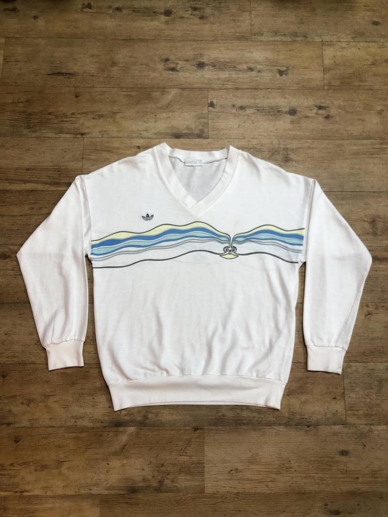 Adidas Tennis Becker Edberg Lendl Vintage Retro Gr.d50/M-L 90S 80S Sweater Sweatshirt Pullover Zx Torsion Olympia Court Sport Adidas Tennis Becker Edberg Lendl Vintage Retro Gr.d50/M-L 90S 80S Sweater Sweatshirt Pullover Zx Torsion Olympia Court Sport von FunkyVintageDortmund