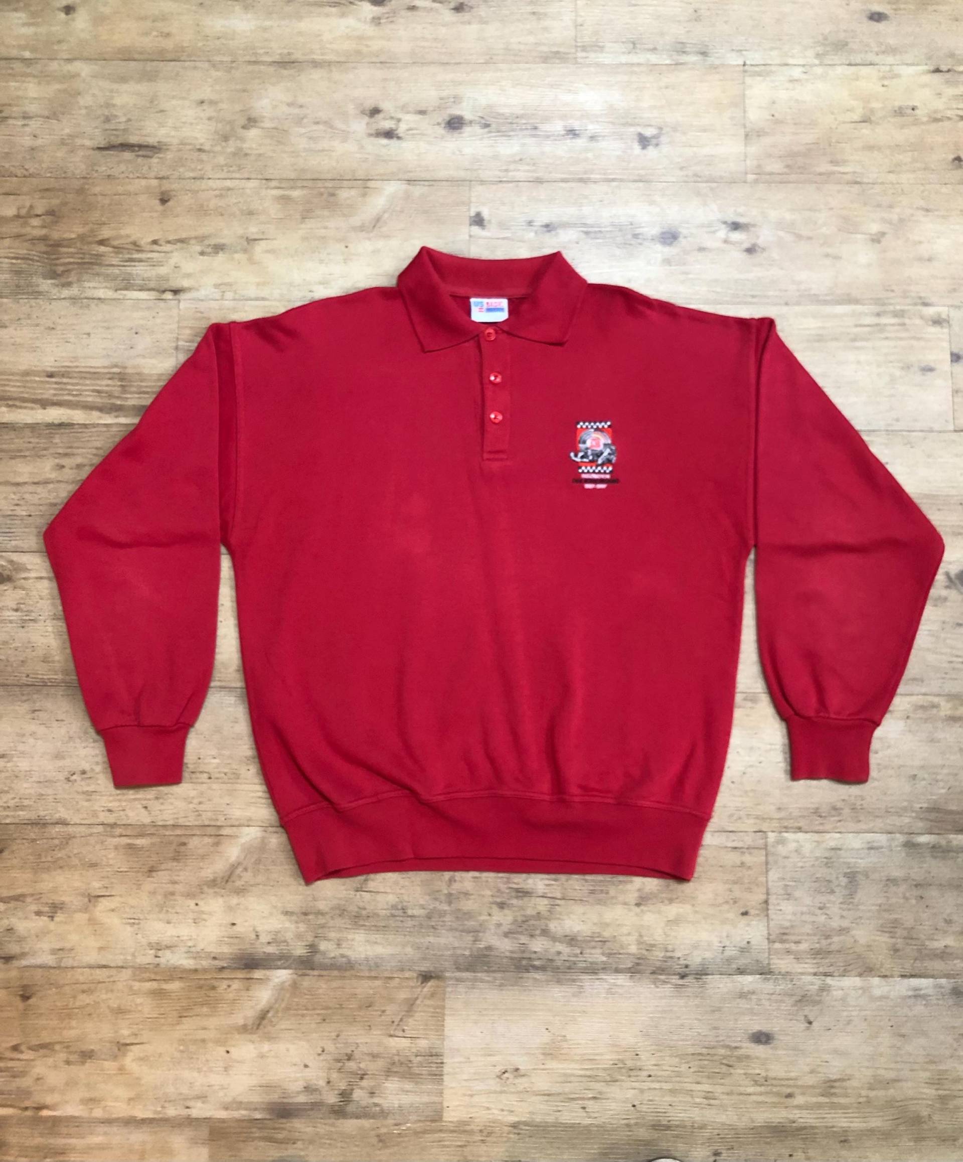 Nürburgring Michael Schumacher 1927-1997 Vintage Retro Gr.l Y2K 80S 90S Sweater Sweatshirt Jacke Pullover Ferrari Us Basic Motorrad Formel 1 Nürburgring Michael Schumacher 1927-1997 Vintage Retro Gr.l Y2K 80S 90S Sweater Sweatshirt Jacke Pullover Ferrari Us Basic Motorrad Formel 1 von FunkyVintageDortmund