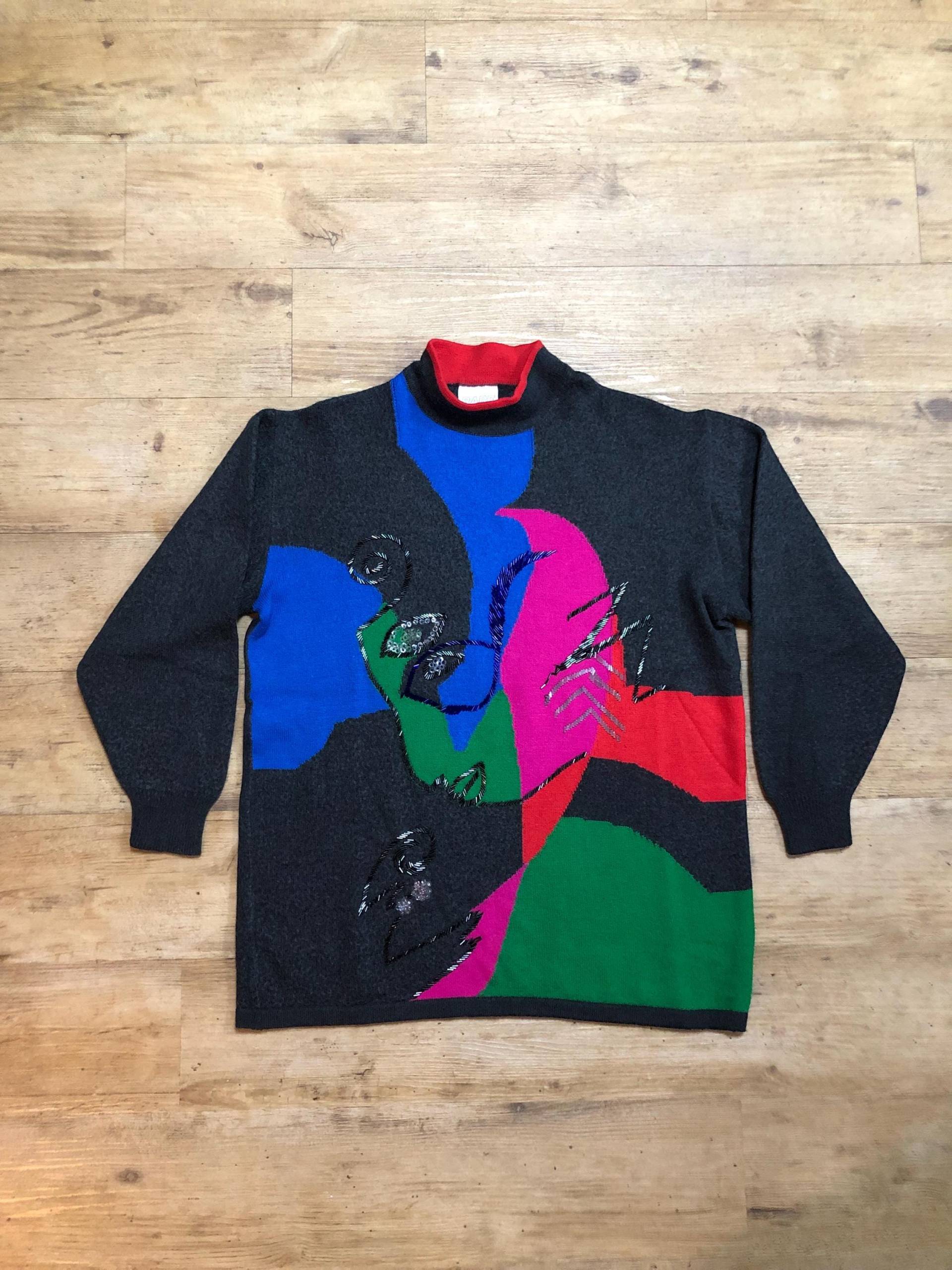 Rabe Vintage Strickpullover Strick Stricker Retro Gr.l 80S 90S Sweater Sweatshirt Jacke Hoddie Pullover Oversized Wolle Carlo Angora Mohair Rabe Vintage Strickpullover Strick Stricker Retro Gr.l 80S 90S Sweater Sweatshirt Jacke Hoddie Pullover Oversized Wolle Carlo Angora Mohair von FunkyVintageDortmund