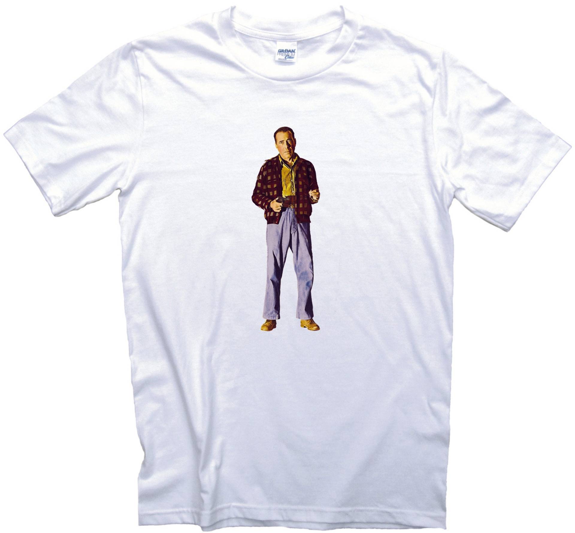 Humphrey Bogart T-Shirt. Classic Gangster Movie Geschenkidee Humphrey Bogart T-Shirt. Classic Gangster Movie Geschenkidee von Funkyzilla