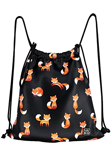 FunlyKid Turnbeutel Shoe Bag (Fox Black) von FunlyKid