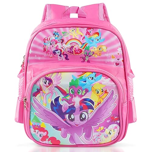 Funmo Einhorn Mädchen Schultasche,Einhorn Rucksack,Einhorn kinderrucksack,kindergarten rucksack für mädchen einhorn,Einhorn Cartoon Drucken School Bag,Kinderrucksack Tagespflegetasche von Funmo