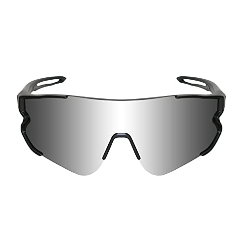 Funní Día Fahrrad Sonnenbrille für Damen und Herren, Polarisierte Fahrradbrille für Erwachsene Sportbrille Fahrrad Brille von Funní Día