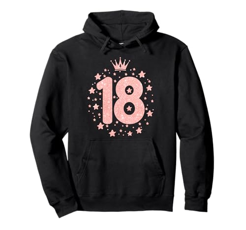 18 Pink Crown, 18 Jahre, alles Gute zum 18. Geburtstag, Mädchen, Kinder Pullover Hoodie 18 Pink Crown, 18 Jahre, alles Gute zum 18. Geburtstag, Mädchen, Kinder Pullover Hoodie von Funny 18th Birthday Gift 18 Year Old Birthday Teen