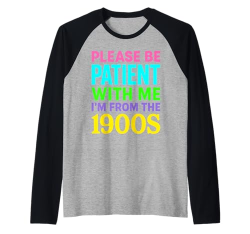 Witzige sarkastische 1900er Sprüche Erwachsene Frauen Männer Raglan Witzige sarkastische 1900er Sprüche Erwachsene Frauen Männer Raglan von Funny 1900s Generation Humor