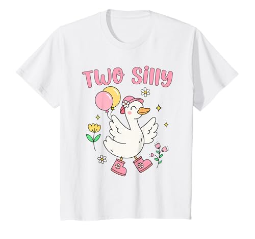 2. Zweiter Geburtstag Two Silly Goose Bday Kleinkind Mädchen T-Shirt 2. Zweiter Geburtstag Two Silly Goose Bday Kleinkind Mädchen T-Shirt von Funny 2 Year Old Second Birthday Goose Theme
