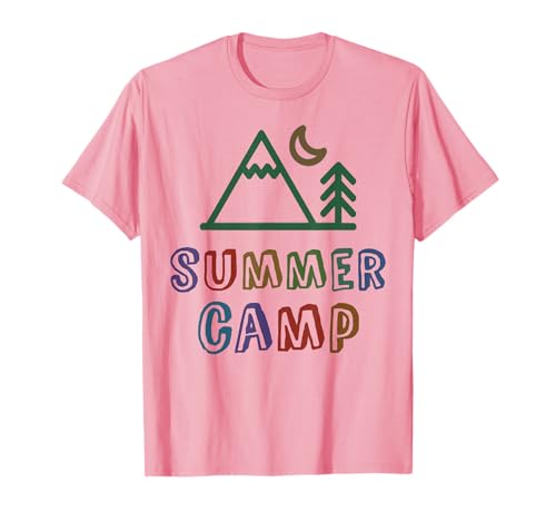 Mädchen Summer Camp Krankenschwester Besties Director Pink Camping Vibes T-Shirt Mädchen Summer Camp Krankenschwester Besties Director Pink Camping Vibes T-Shirt von Funny 2023 Counselor Crew Sign Autograph