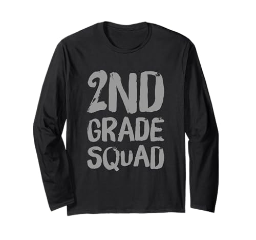 Lustiger Humor für Lehrer, Kinder der 2. Klasse, Lustig, 2. Klasse Langarmshirt Lustiger Humor für Lehrer, Kinder der 2. Klasse, Lustig, 2. Klasse Langarmshirt von Funny 2nd Grade Quotes 2nd Grade Squad Shirt