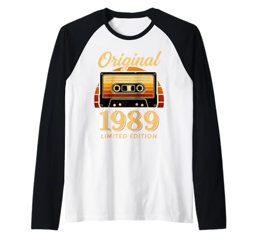 36th Birthday Man Woman 36 Years Decoration 1989 Funny Raglan 36th Birthday Man Woman 36 Years Decoration 1989 Funny Raglan von Funny 36th Birthday 1989 Apparel