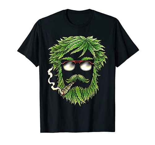 Funny Weed Leaf Hippie Face 420 Marihuana Blätter Bud Man T-Shirt Funny Weed Leaf Hippie Face 420 Marihuana Blätter Bud Man T-Shirt von Funny 420 Marijuana Weed T Shirts