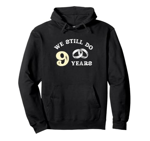 9 Jahre Ehe für Männer, Geschenke zum 9. Hochzeitstag Pullover Hoodie 9 Jahre Ehe für Männer, Geschenke zum 9. Hochzeitstag Pullover Hoodie von Funny 9 Years Marriage Together