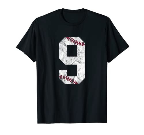 Happy 9 Years Of Birthday Baseball Geschenk Jungen Wertschätzung T-Shirt von Funny 9years Old Birthday Boys Present Idea Tee