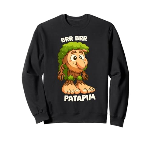Brr Brr Patapim Tree Italian Brainrot Meme für Kinder Herren Damen Sweatshirt von Funny AI Generated Animals Meme Italian Brainrot