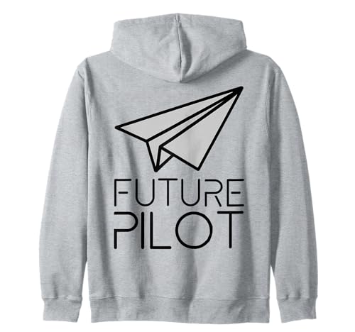 Future Pilot Flugzeug Flugzeug Jungen Lustig Kapuzenjacke Future Pilot Flugzeug Flugzeug Jungen Lustig Kapuzenjacke von Funny Airplane Future Pilot