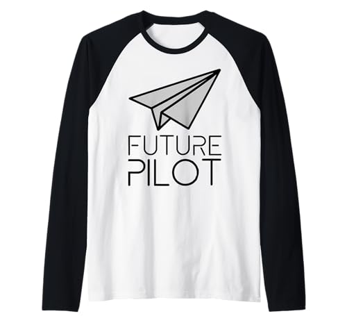 Future Pilot Flugzeug Flugzeug Jungen Lustig Raglan Future Pilot Flugzeug Flugzeug Jungen Lustig Raglan von Funny Airplane Future Pilot