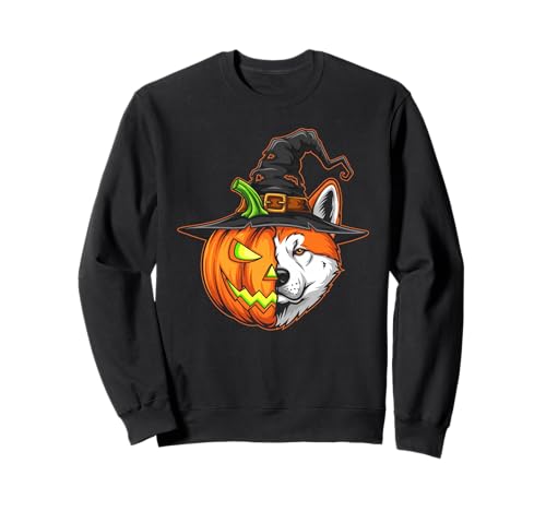 Akita Pumpkin Jack O Laterne Halloween Kinder Herren Damen Sweatshirt Akita Pumpkin Jack O Laterne Halloween Kinder Herren Damen Sweatshirt von Funny Akita Dog Lovers Halloween Pumpkin Outfits