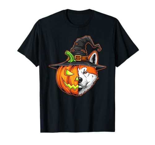Akita Pumpkin Jack O Laterne Halloween Kinder Herren Damen T-Shirt Akita Pumpkin Jack O Laterne Halloween Kinder Herren Damen T-Shirt von Funny Akita Dog Lovers Halloween Pumpkin Outfits