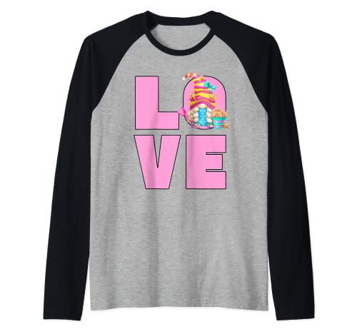 Niedlicher Sommerwichtel für Frauen, lustiger Strand, Familientreffen Raglan Niedlicher Sommerwichtel für Frauen, lustiger Strand, Familientreffen Raglan von Funny All Year Gnomes Cute Love Tees For Family