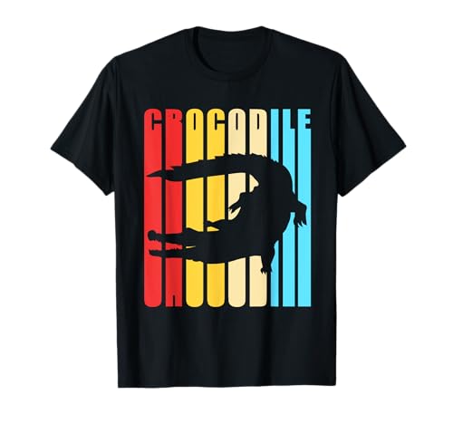 Buntes Krokodil für Kinder T-Shirt Buntes Krokodil für Kinder T-Shirt von Funny Alligator Kids Wildlife Gifts Crocodile