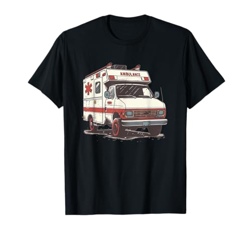 Tolles Krankenwagen-Fahrzeug-Kostüm für Jungen und Mädchen T-Shirt Tolles Krankenwagen-Fahrzeug-Kostüm für Jungen und Mädchen T-Shirt von Funny Ambulance Vehicle Outfit