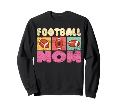 Fußball Mama Mutter American Football Sweatshirt Fußball Mama Mutter American Football Sweatshirt von Funny American Football Mom Footballer Mother Gift