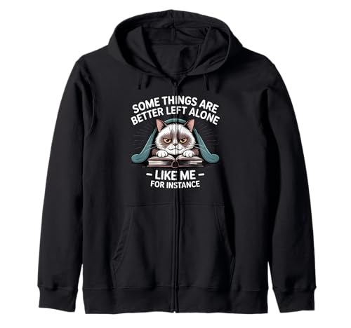 Manche Dinge lässt Man Besser in Ruhe, wie ich zum Beispiel Kapuzenjacke Manche Dinge lässt Man Besser in Ruhe, wie ich zum Beispiel Kapuzenjacke von Funny And Sarcastic Apparel