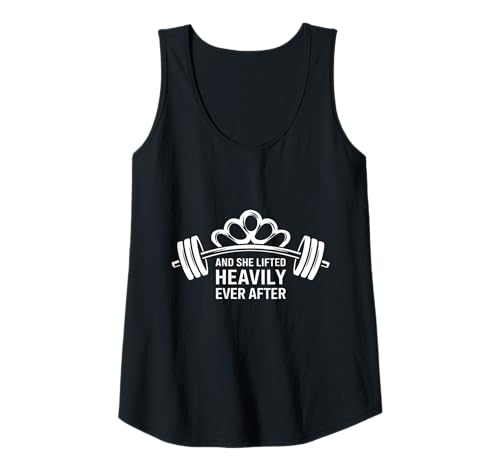 Damen And She Lifted Heavily Ever After Fitness Langhantel Gym Crown Tank Top Damen And She Lifted Heavily Ever After Fitness Langhantel Gym Crown Tank Top von Funny And She Lifted heavily Ever After Gifts