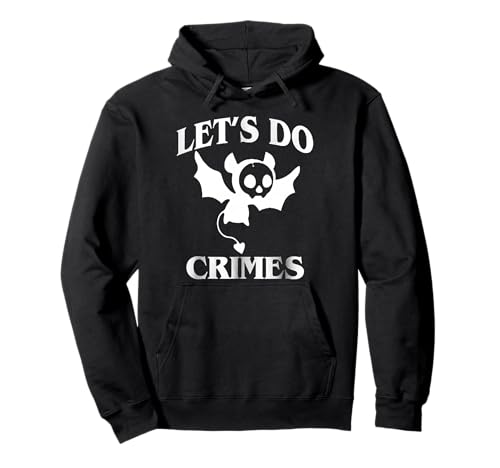 Lustige Halloween-Fledermäuse Let's Do Crimes, niedliche Fledermäuse für Herren und Damen Pullover Hoodie Lustige Halloween-Fledermäuse Let's Do Crimes, niedliche Fledermäuse für Herren und Damen Pullover Hoodie von Funny Animal Feral Gift Tee