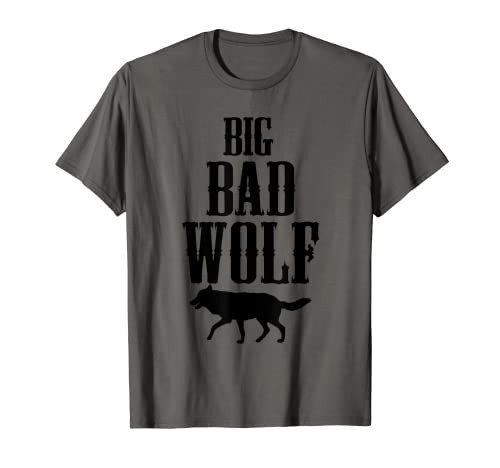 Lustiges Wolf Shirt Halloween Big Bad Wolf Kostüm Herren Damen T-Shirt Lustiges Wolf Shirt Halloween Big Bad Wolf Kostüm Herren Damen T-Shirt von Funny Animals Halloween Gift Apparel