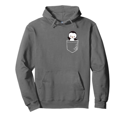 Cute Kawai Kids Pocket Penguin Lover Pullover Hoodie Cute Kawai Kids Pocket Penguin Lover Pullover Hoodie von Funny Antarctica Animals Gifts Shirts & Hoodies